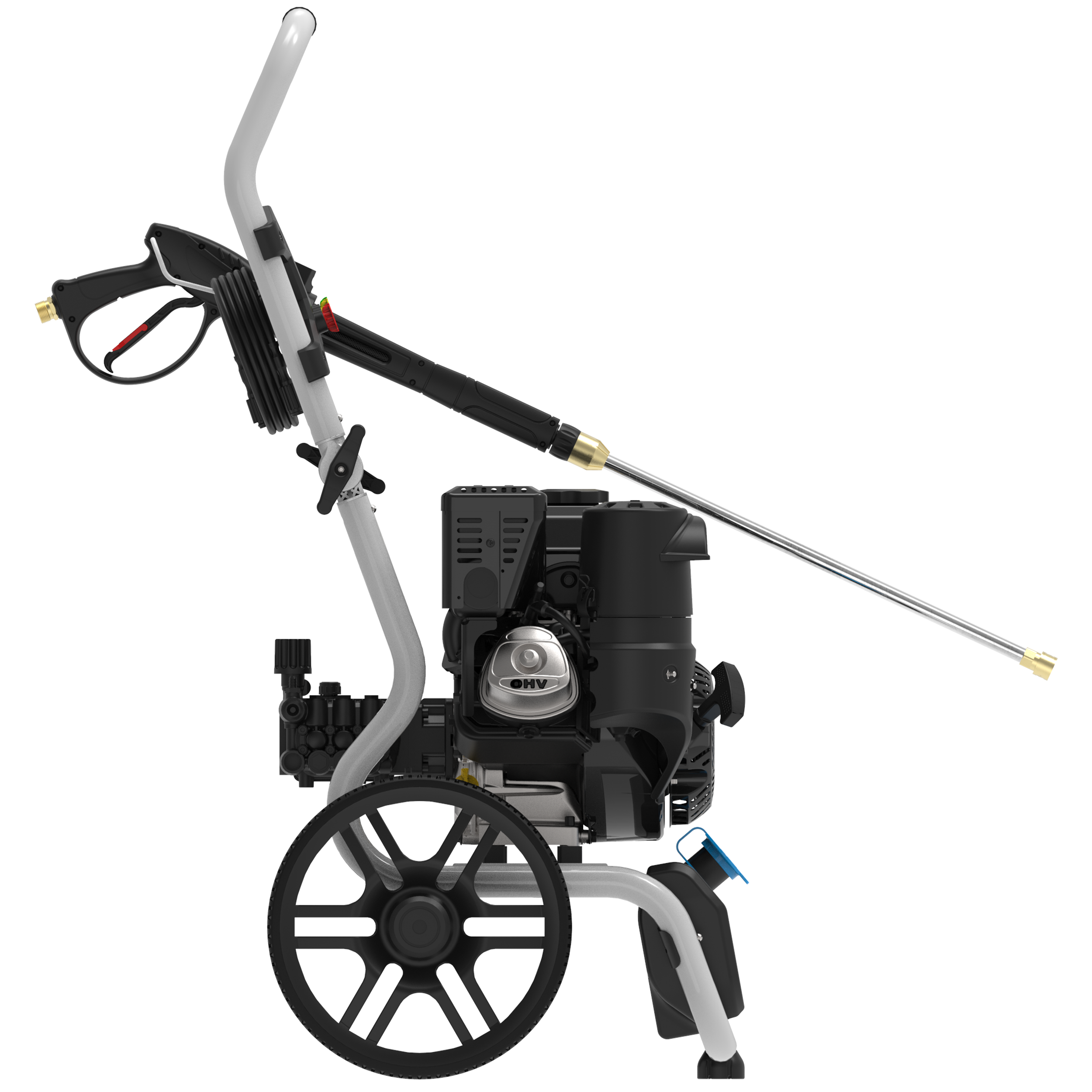 3400 PSI at 2.4 GPM Gas Pressure Washer with Kohler Command PRO Engine, Heavy Duty Power Washer for Concrete, Driveways & Patios - PWF3400KH