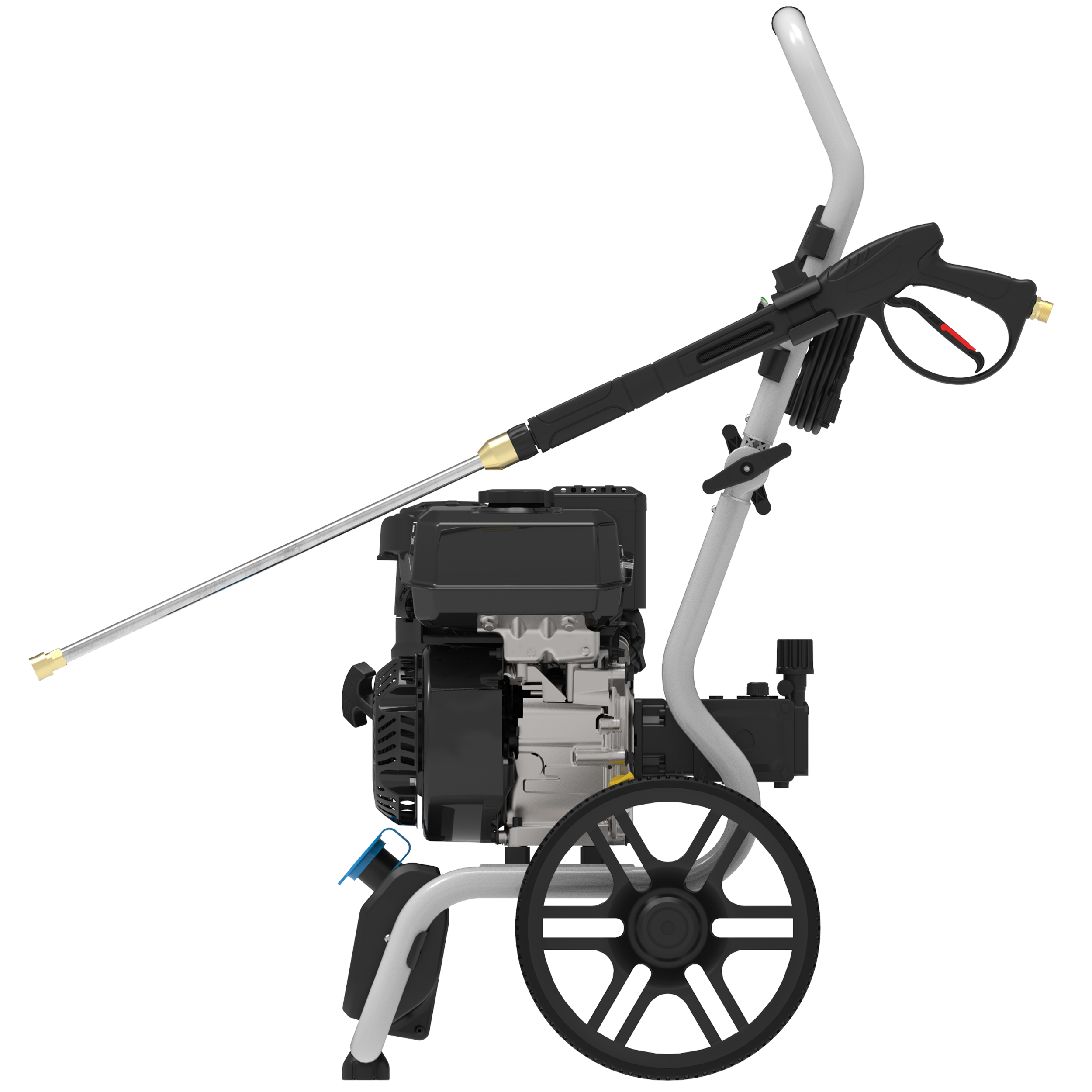 3400 PSI at 2.4 GPM Gas Pressure Washer with Kohler Command PRO Engine, Heavy Duty Power Washer for Concrete, Driveways & Patios - PWF3400KH