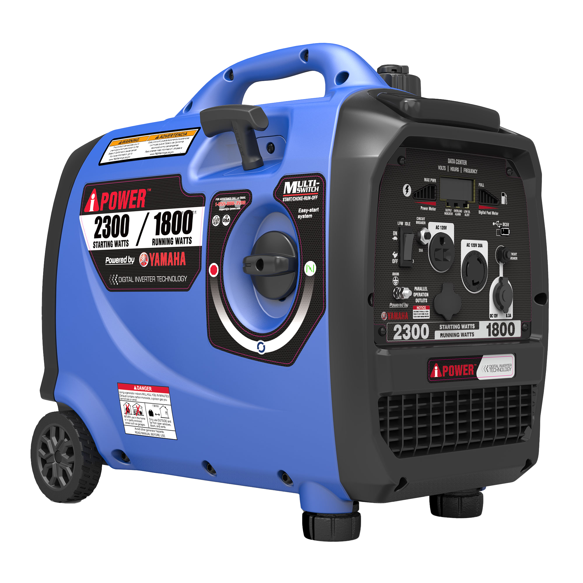 2300 Watts Portable Inverter Generator With Yamaha Engine
