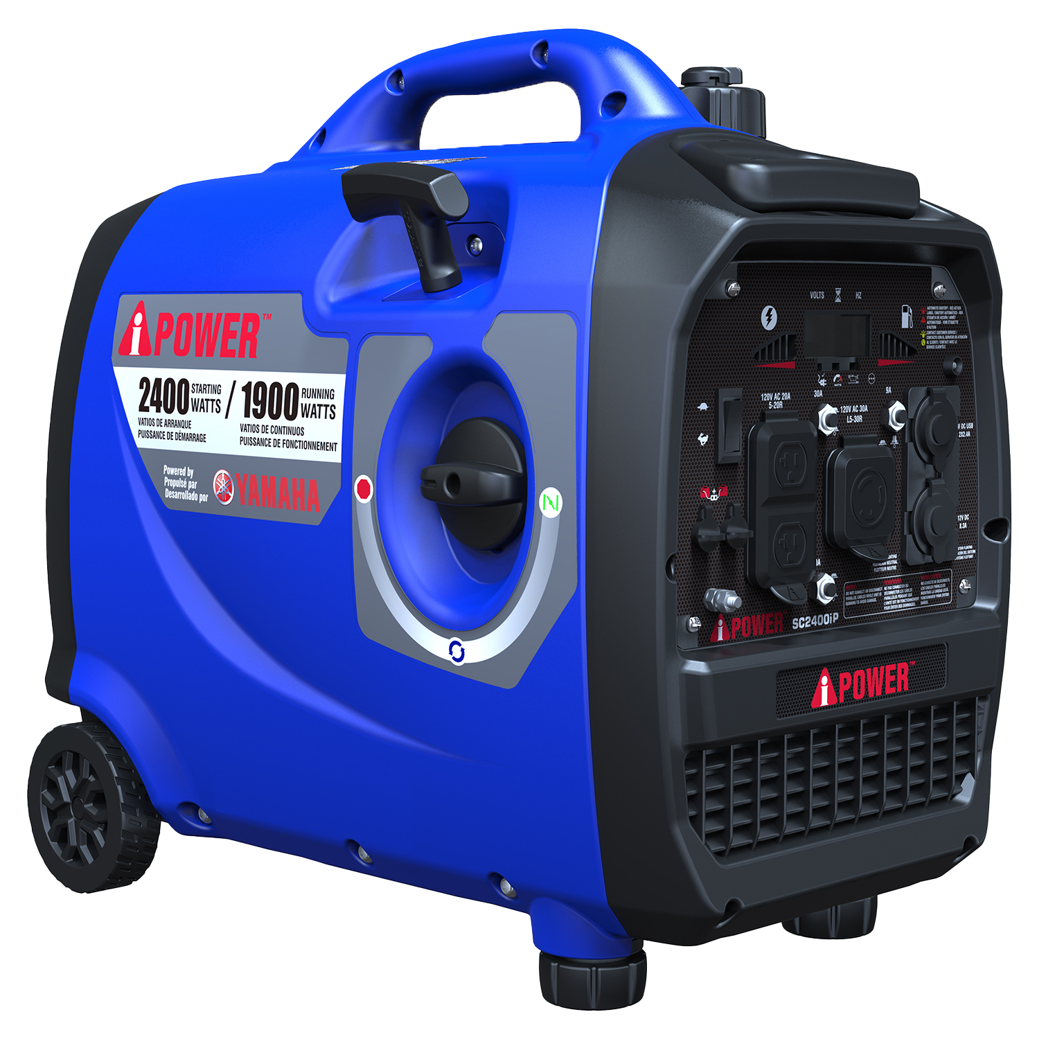 2400W Portable Inverter Generator With Yamaha Engine & CO Alert