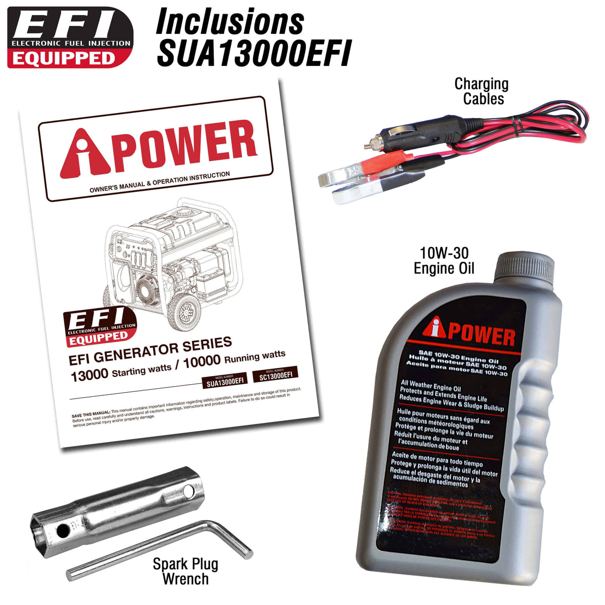 SUA13000EFI - 13000 Watt Portable Generator