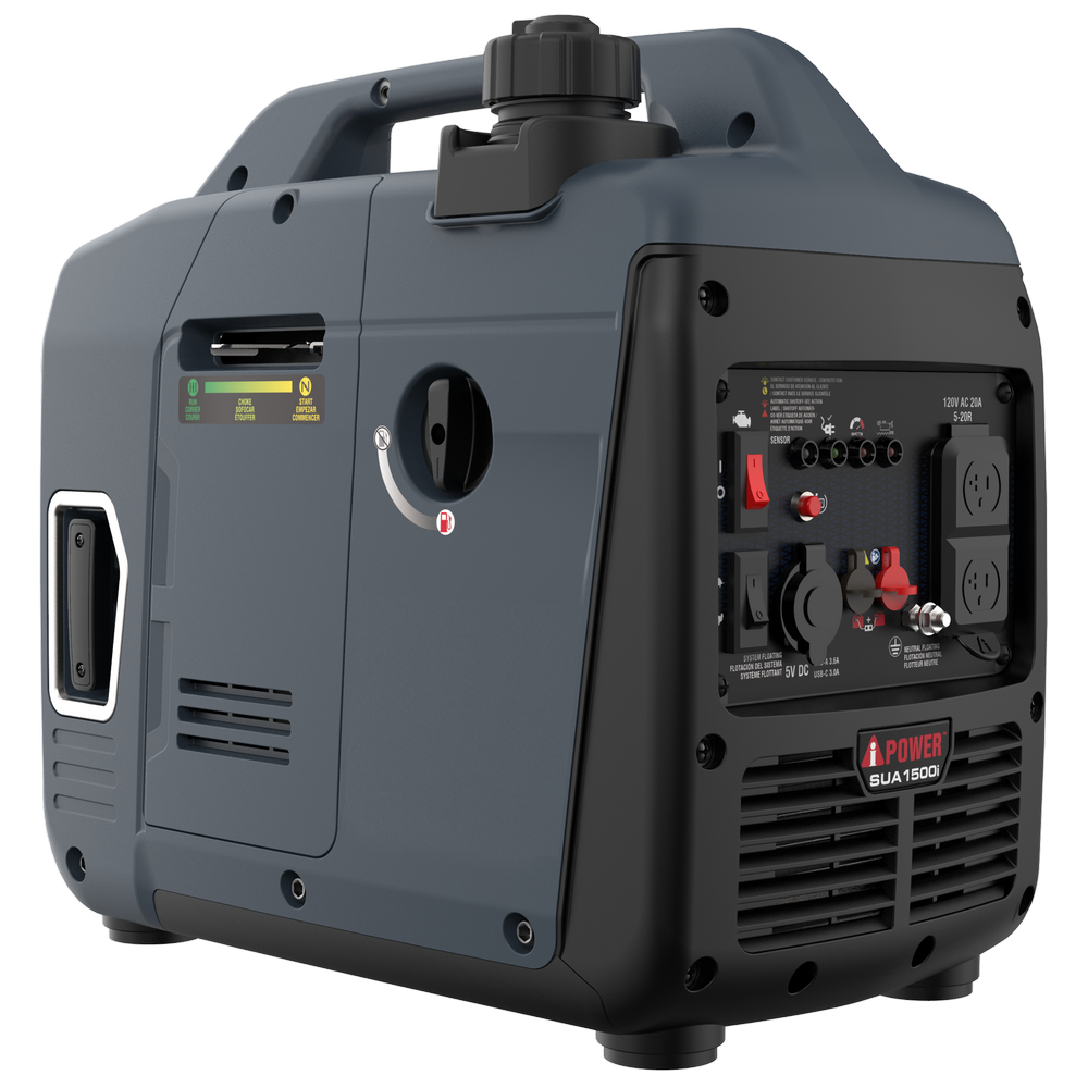 1500 Generator SUA1500i 1500 Watt Portable Quiet Inverter Generator – AiPower Corp.