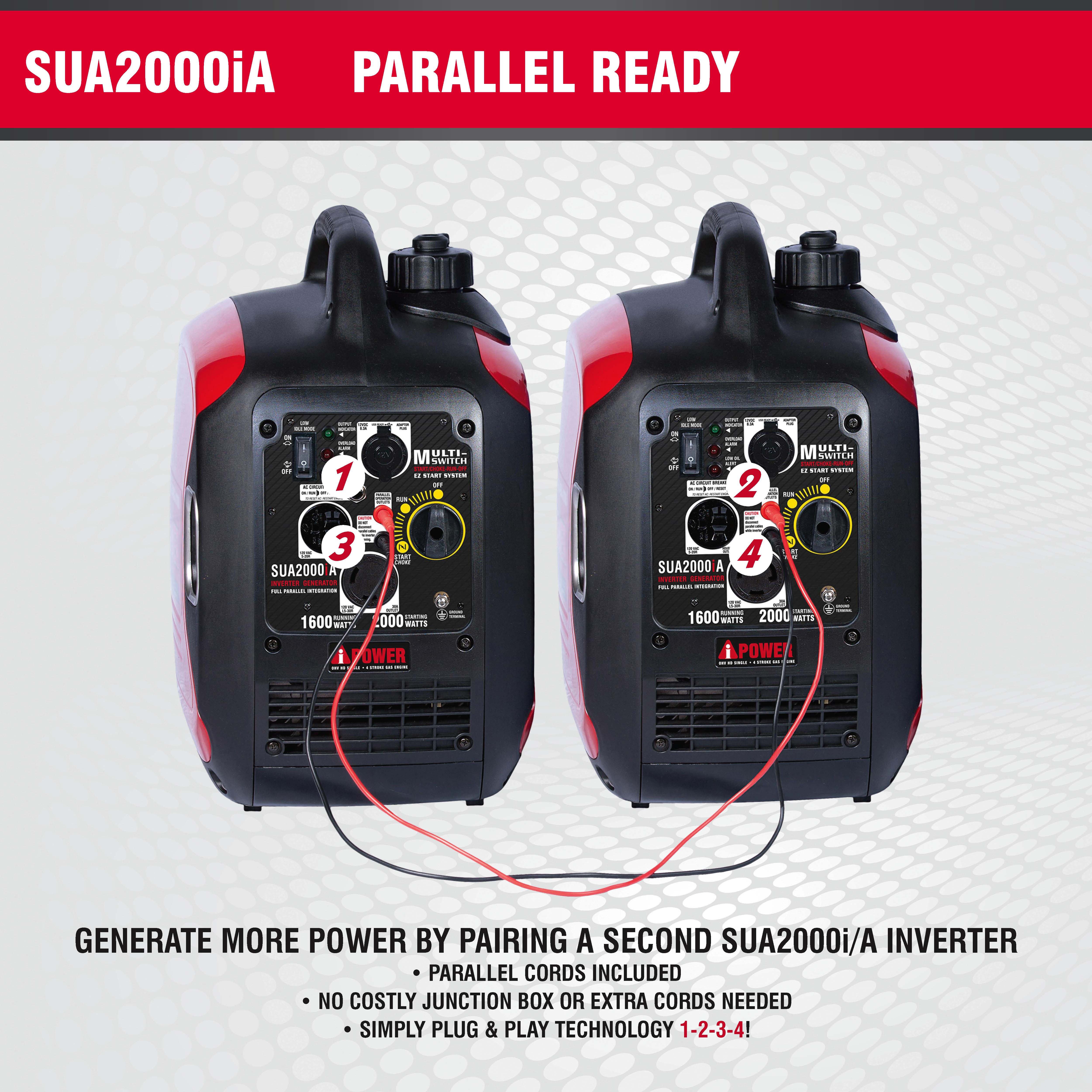 2000 Watt Inverter Generator SUA2000iA