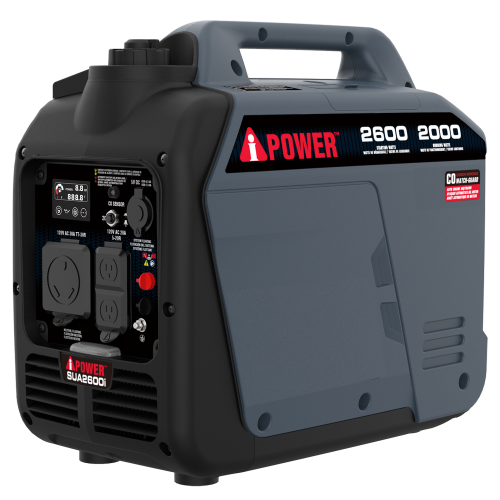 2000Watt / 2600Watt Portable Inverter Generator SUA2600i