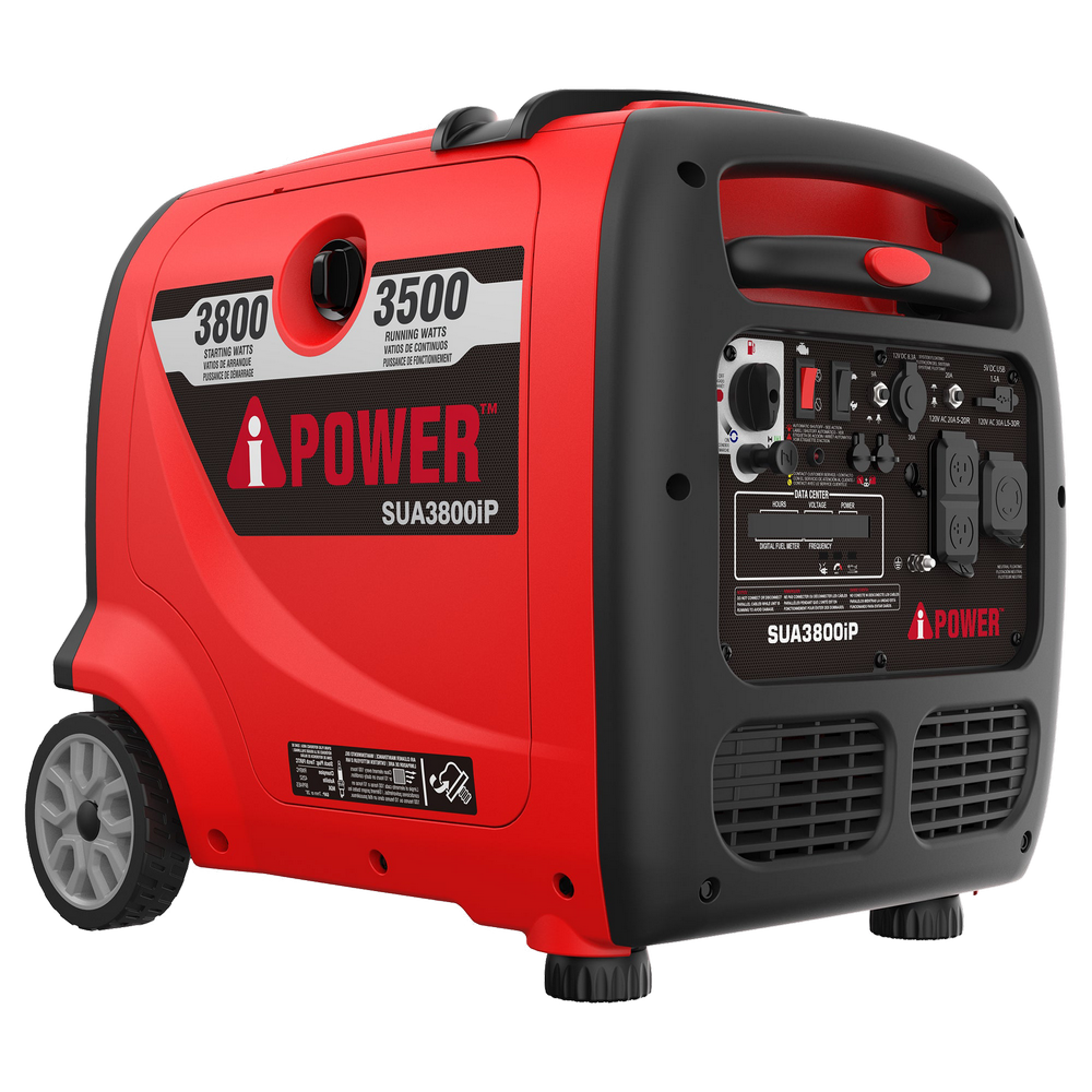 3800W Portable Inverter Generator With CO Alert