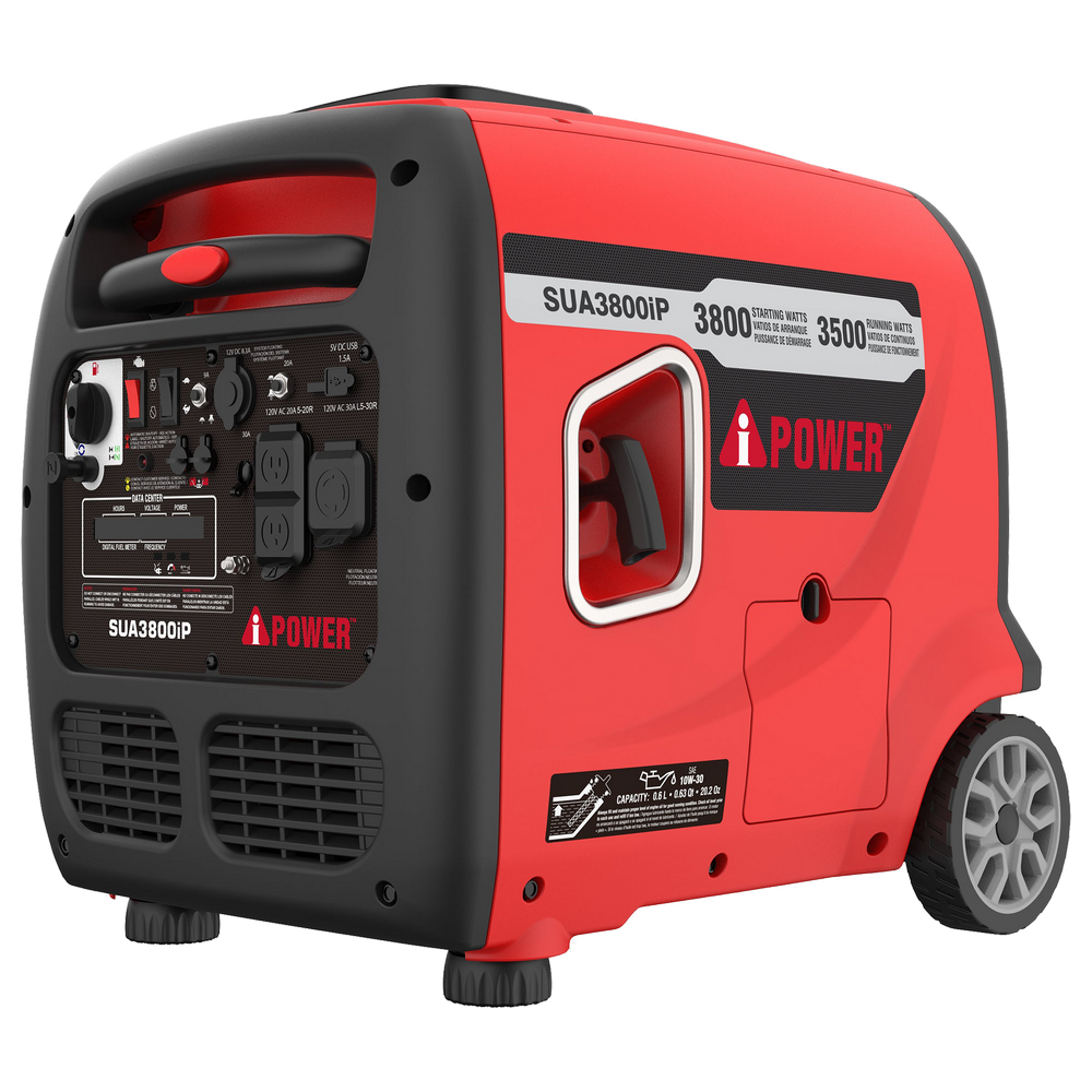 3800W Portable Inverter Generator With CO Alert