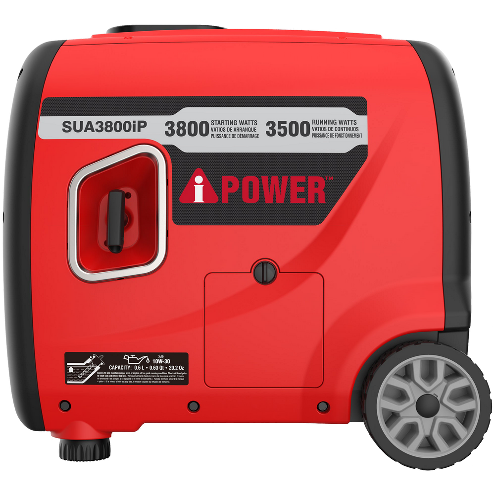 3800W Portable Inverter Generator With CO Alert