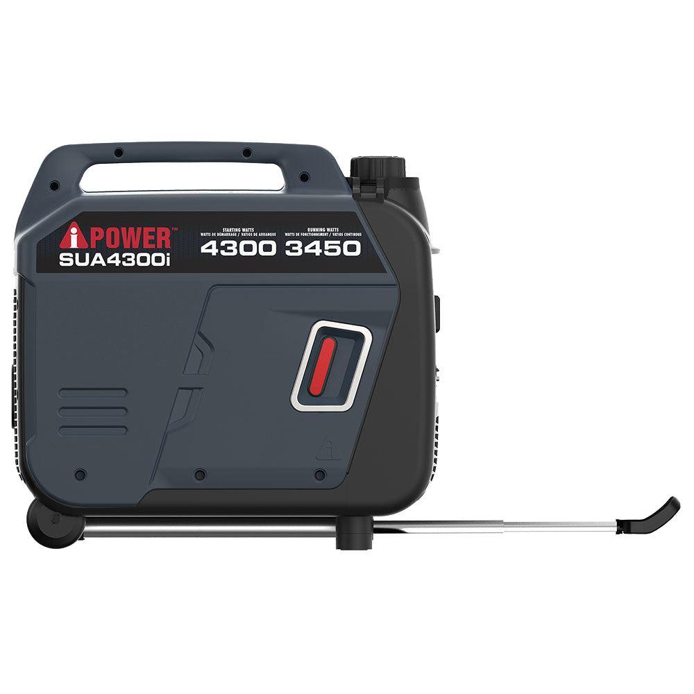 4300W Portable Inverter Generator With CO Alert & Llluminated