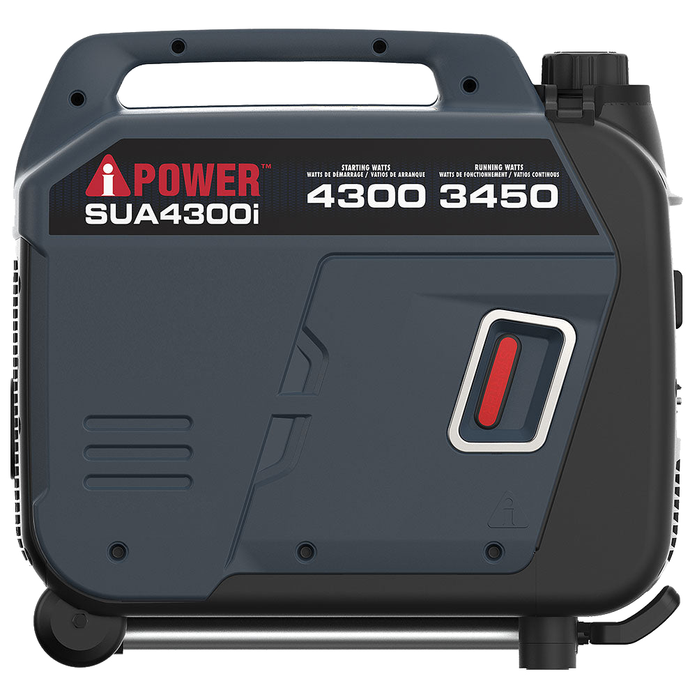4300W Portable Inverter Generator With CO Alert & Llluminated
