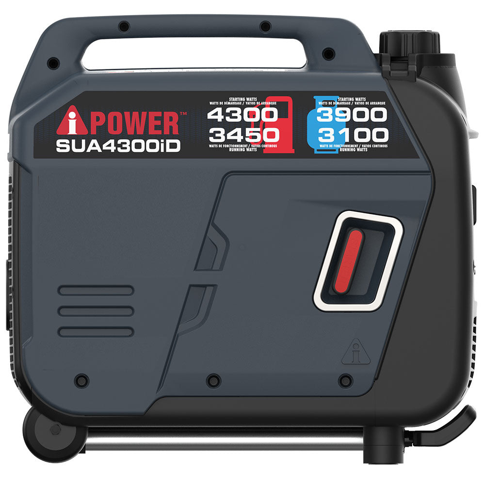 4300W Dual Fuel Inverter Generator With CO Alert &  Llluminated SUA4300iD