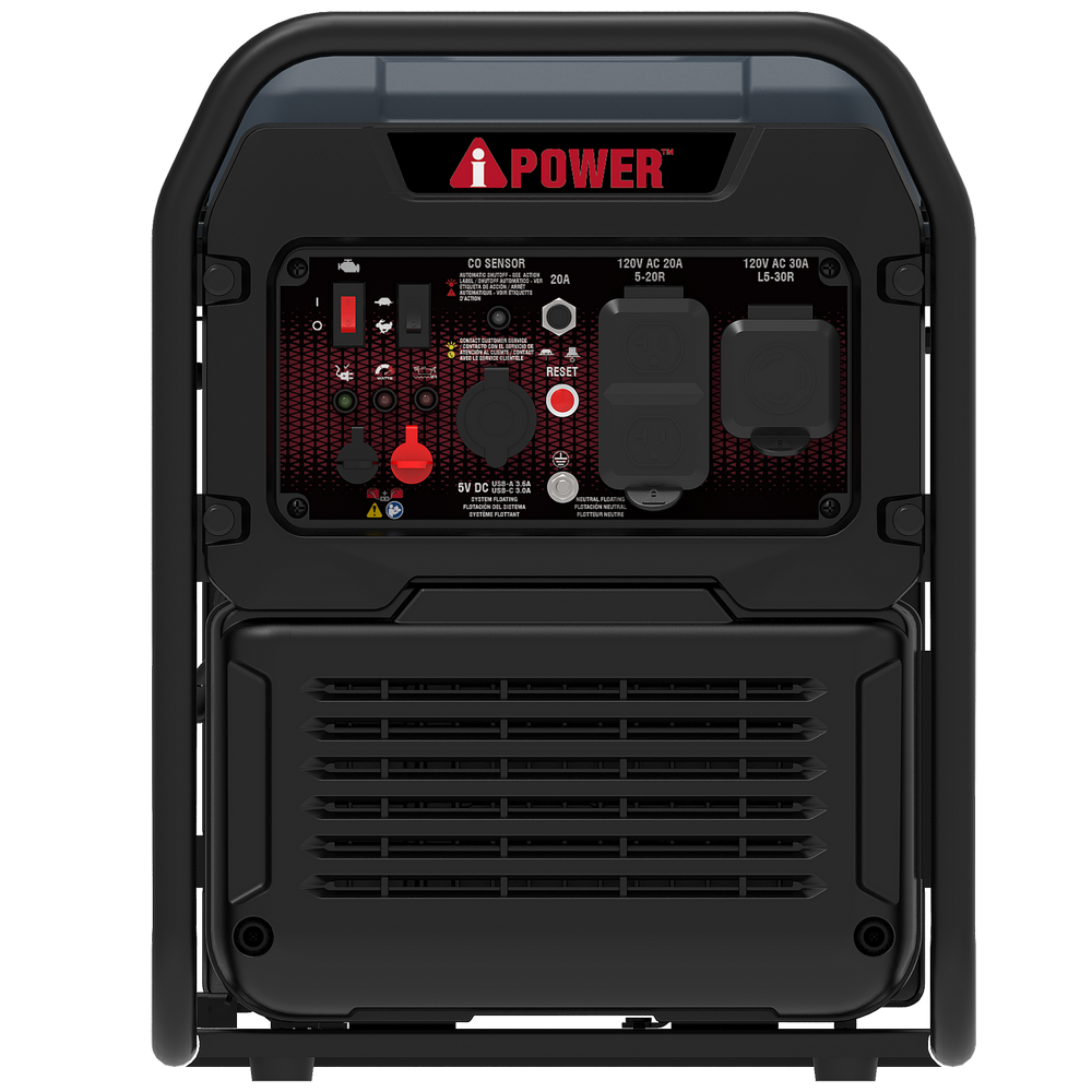 4600W Portable Open-Frame Inverter Generator With CO Alert