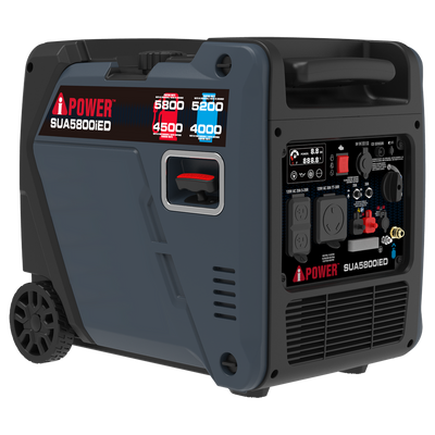 5800W Dual Fuel Portable Inverter Generator Electric Start With CO Alert SUA5800iED