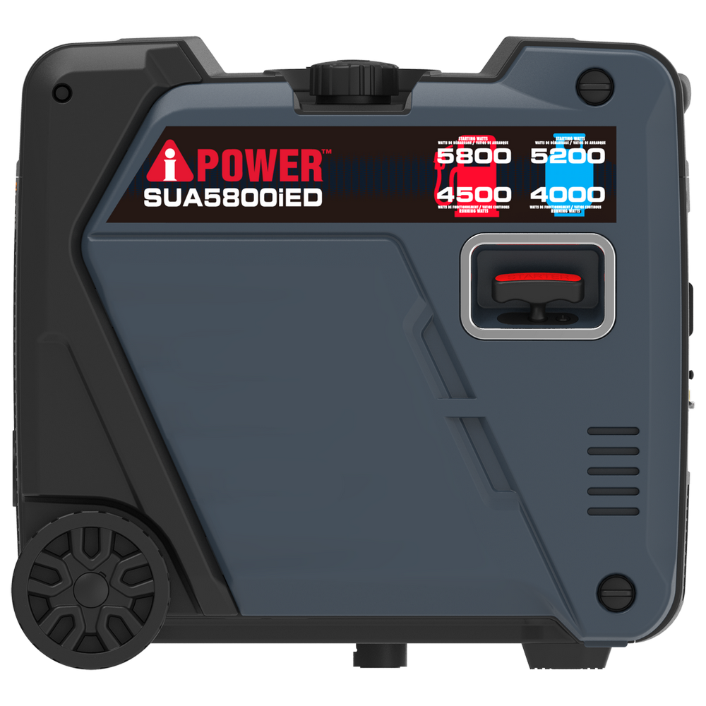 5800W Dual Fuel Portable Inverter Generator Electric Start With CO Alert