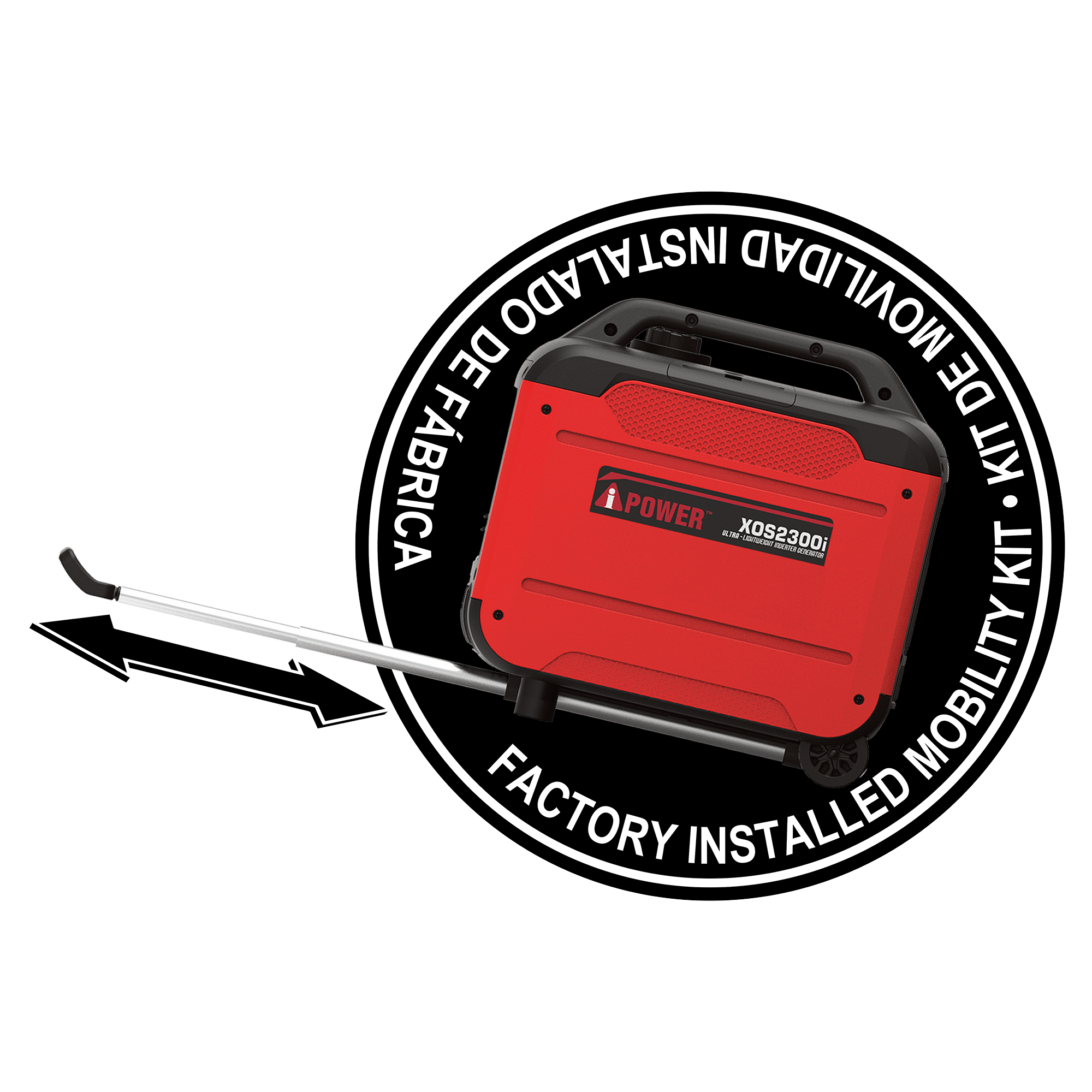 XOS2300i Ultra Lightweight Inverter Generator