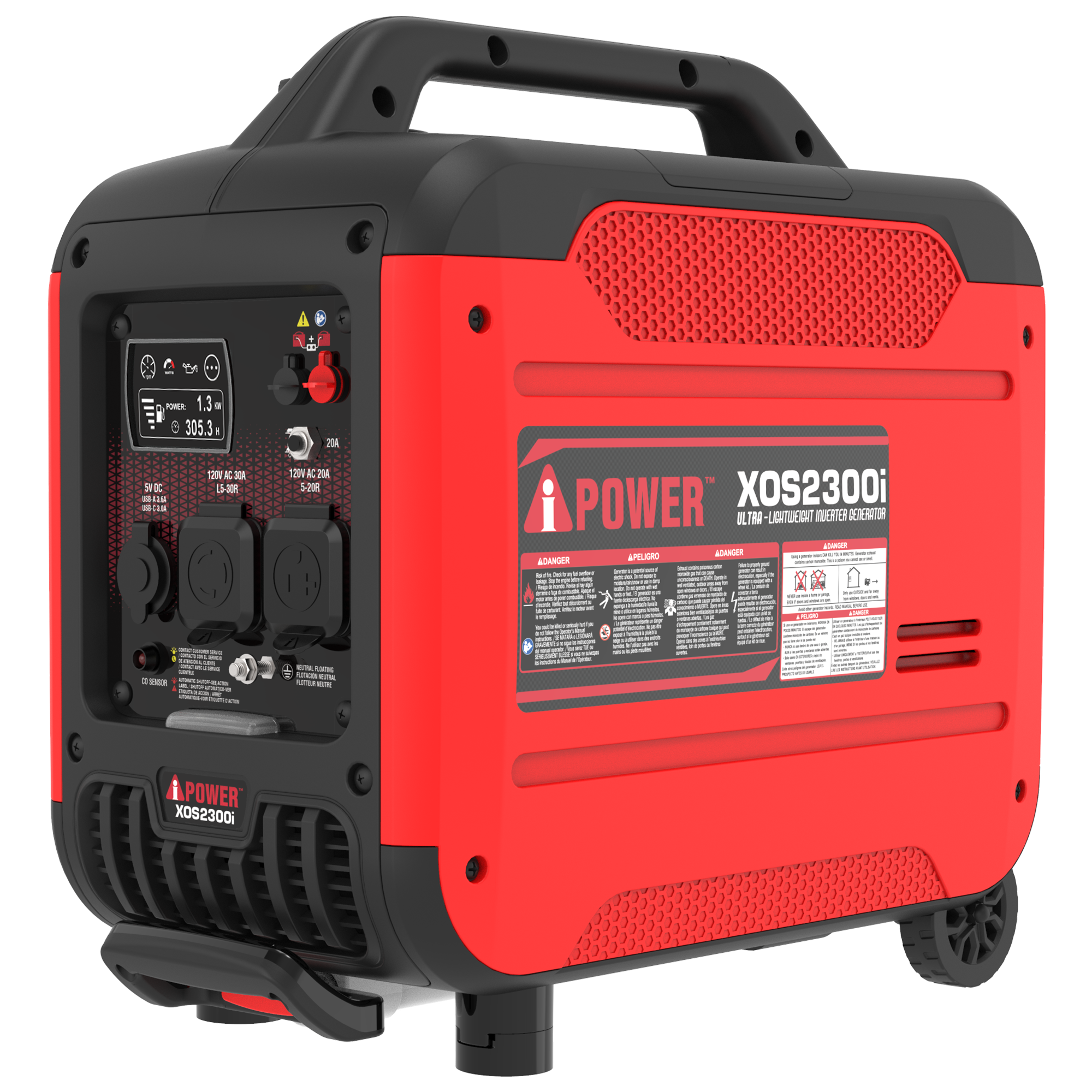 XOS2300i Ultra Lightweight Inverter Generator