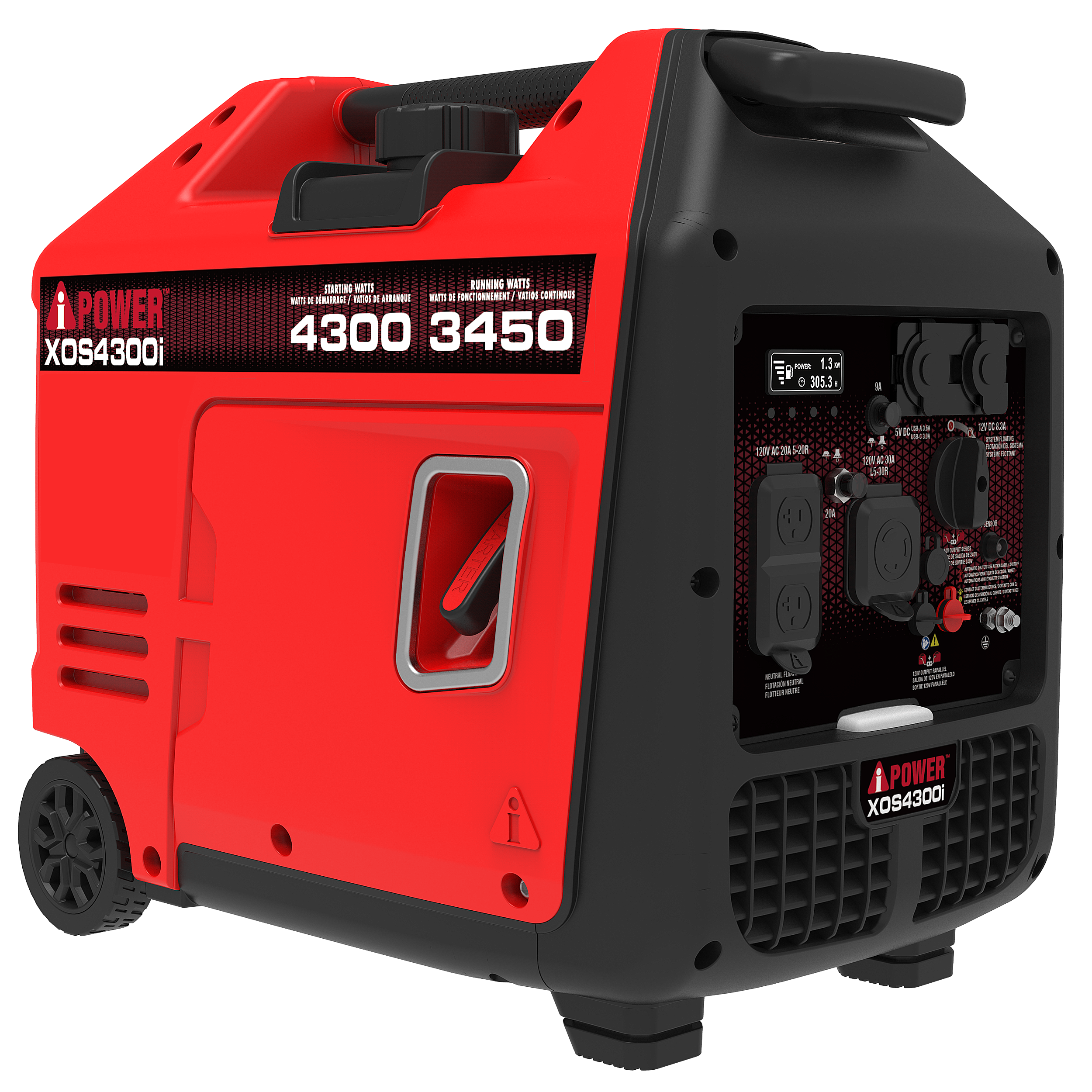 XOS4300i 4300Watt Inverter Generator