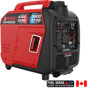 GXS4300iDC - Dual Fuel Inverter Generator