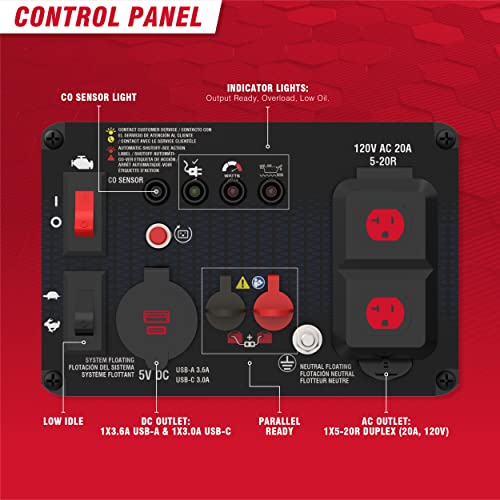 SUA1500i 1500 Watt Portable Quiet Inverter Generator