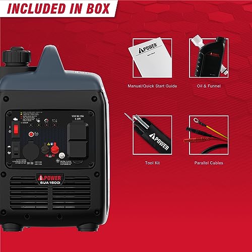 SUA1500i 1500 Watt Portable Quiet Inverter Generator