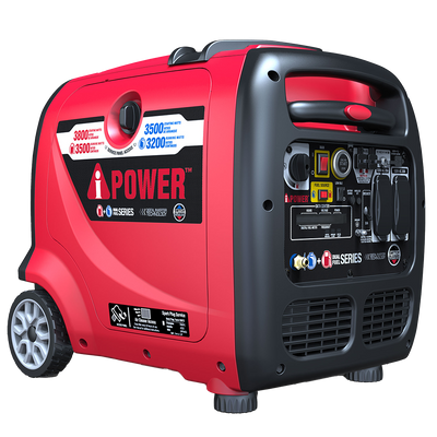3800W Dual Fuel Portable Inverter Generator Electric start With CO Alert SUA3800iED