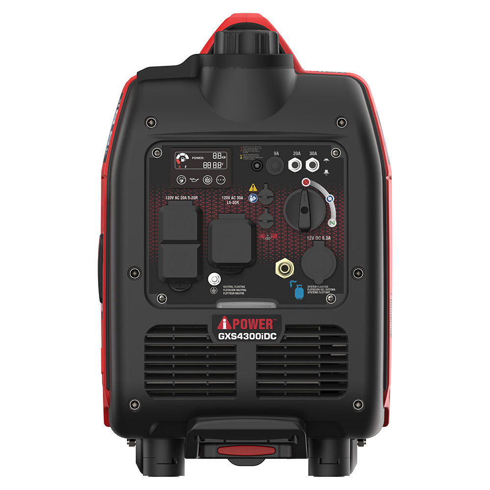 GXS4300iDC - Dual Fuel Inverter Generator