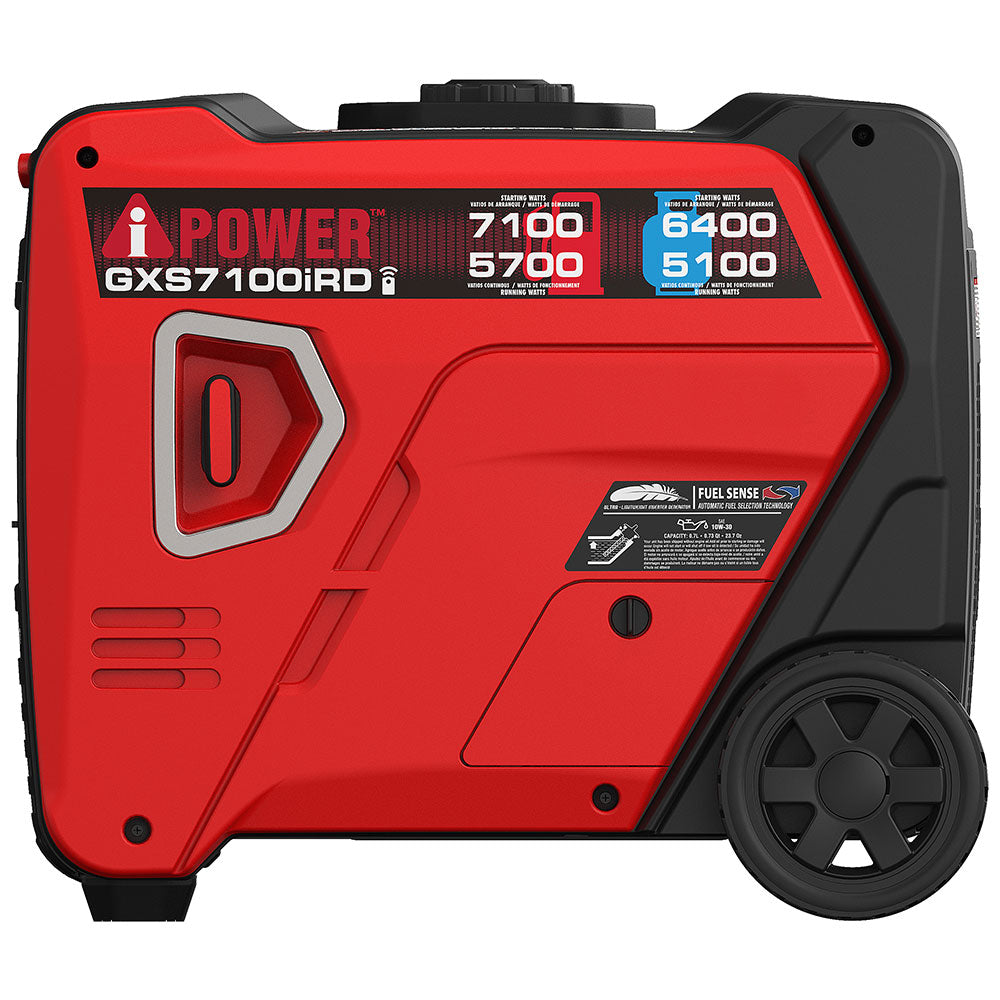 GXS7100iRD - 7100 Watt Dual Fuel With Remote Start Inverter Generator