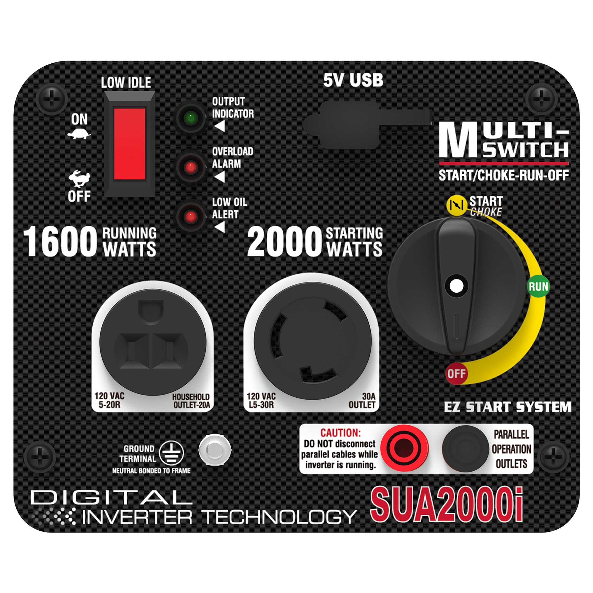 SUA2000iV - 2000 Watt Inverter Generator