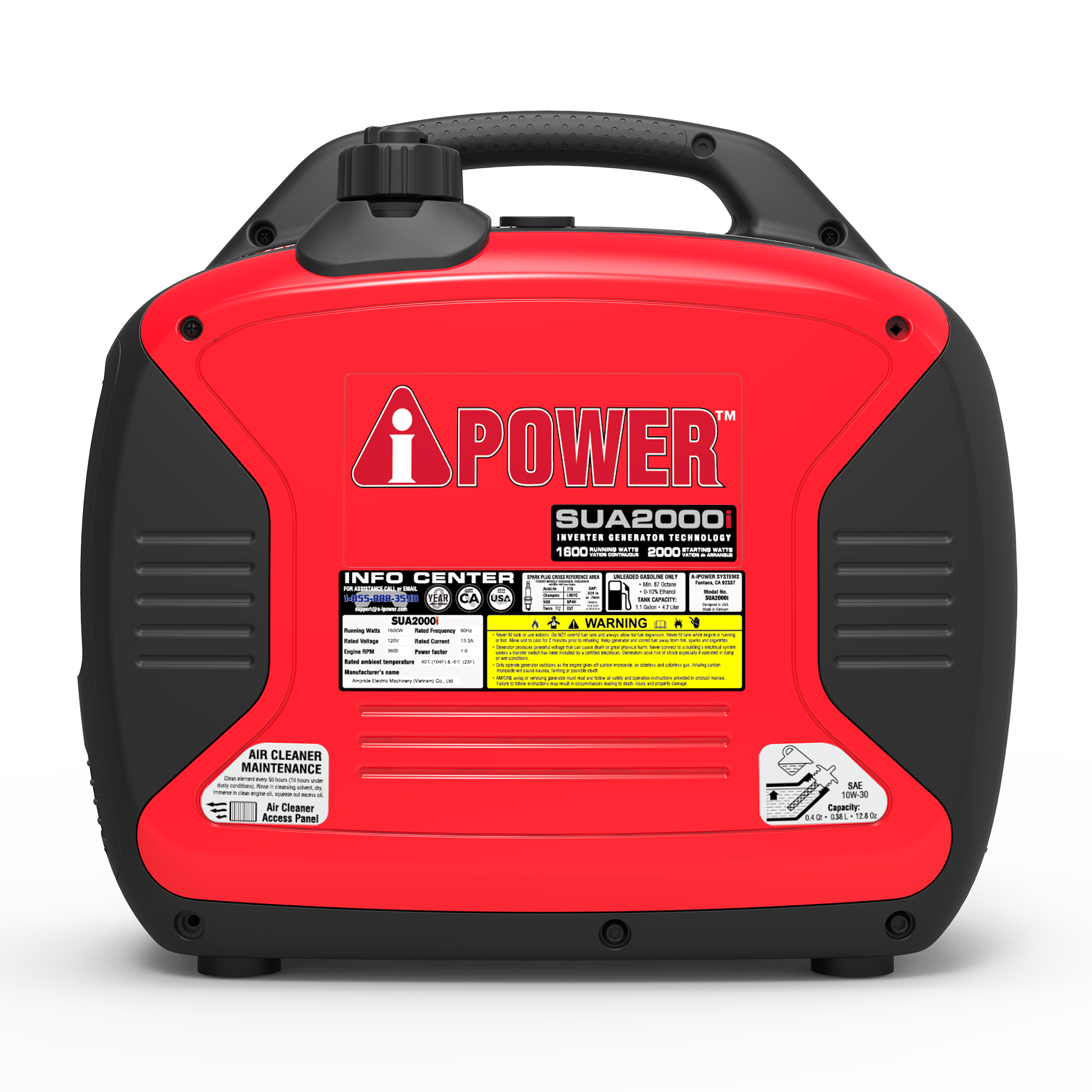 SUA2000iV - 2000 Watt Inverter Generator