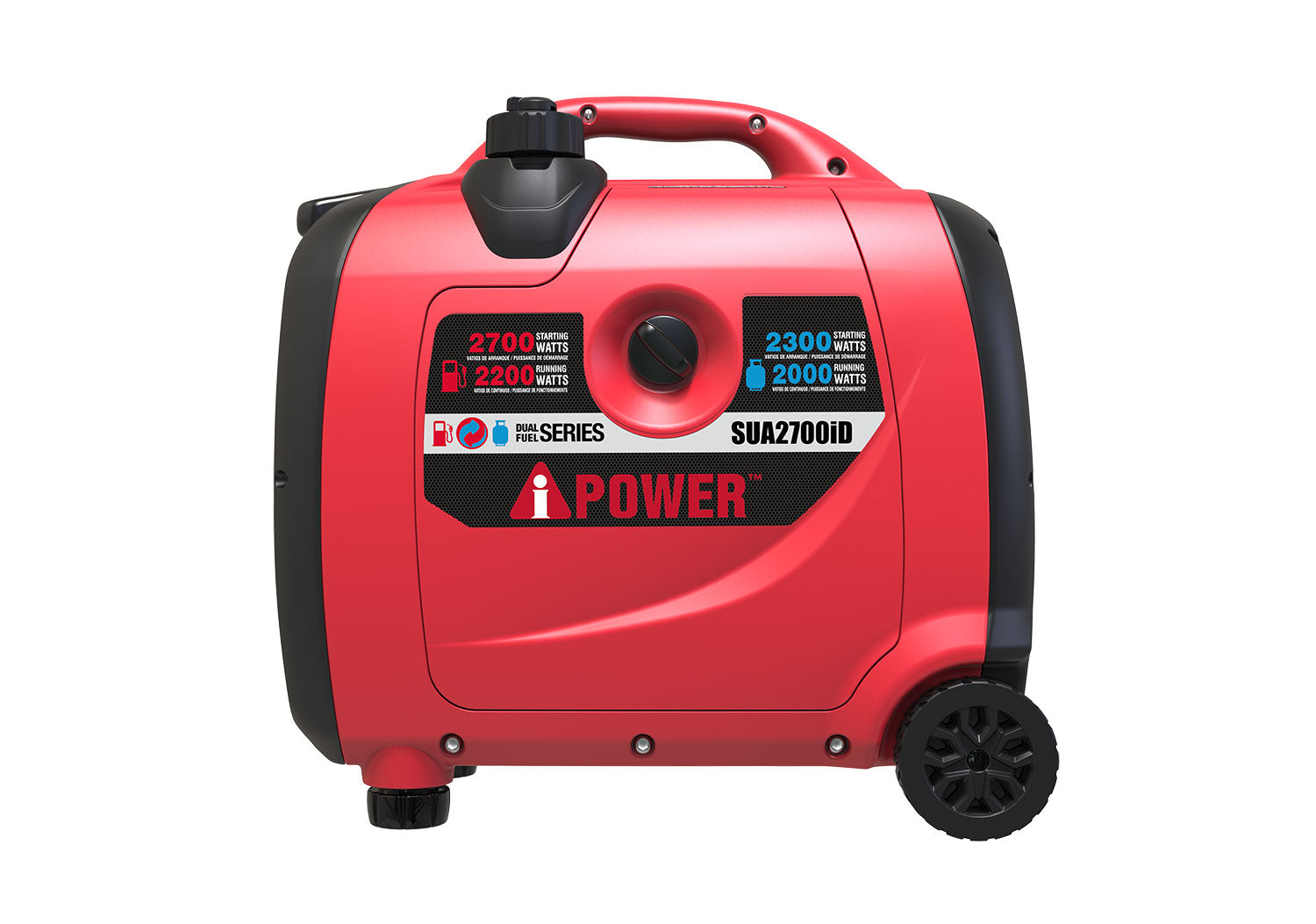 SUA2700iD - 2700 Watt Dual Fuel Inverter Generator