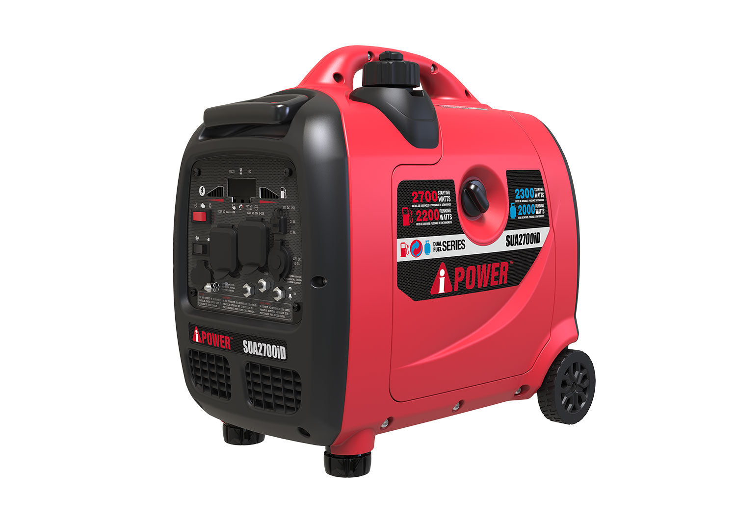 SUA2700iD - 2700 Watt Dual Fuel Inverter Generator