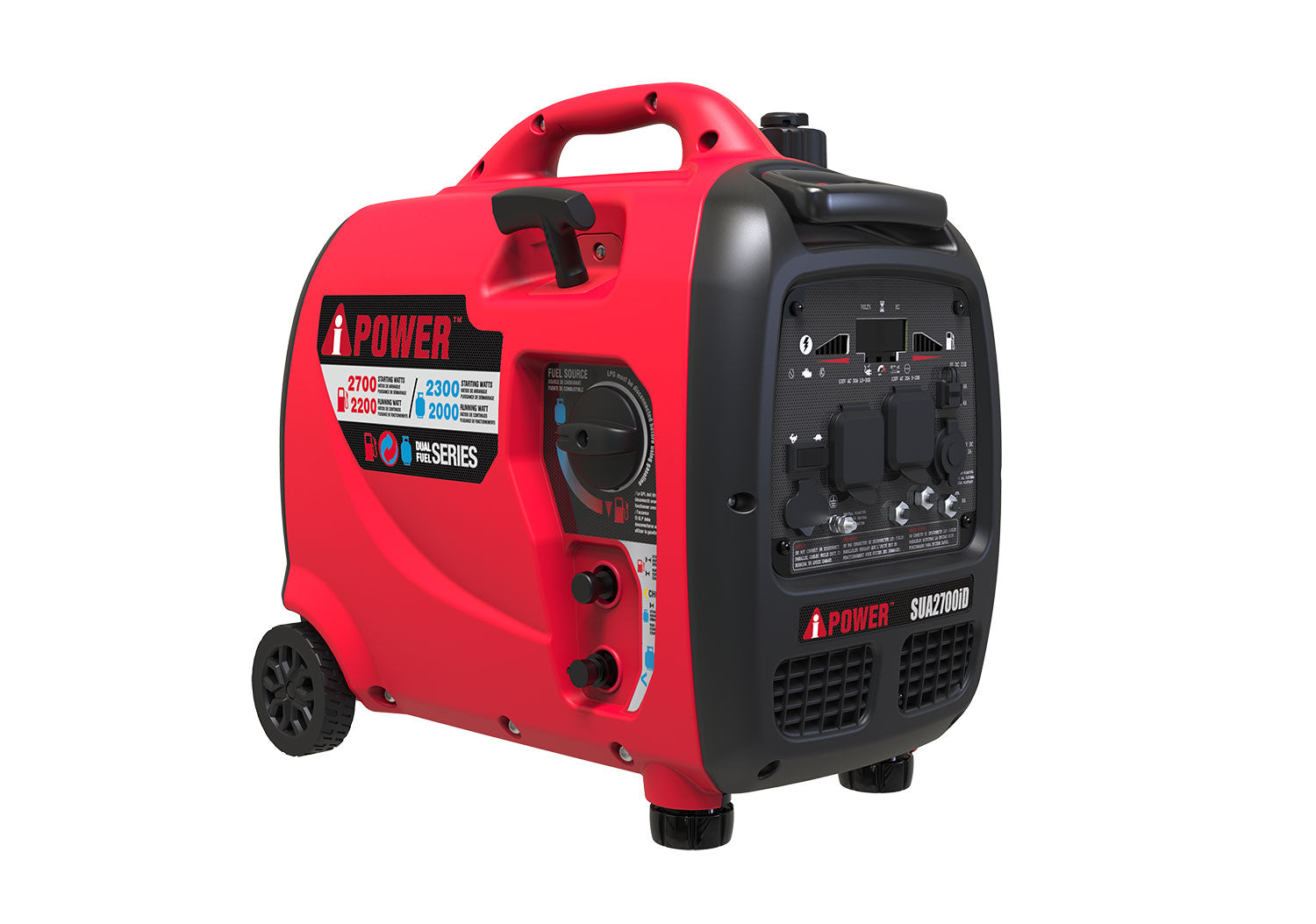 SUA2700iD - 2700 Watt Dual Fuel Inverter Generator