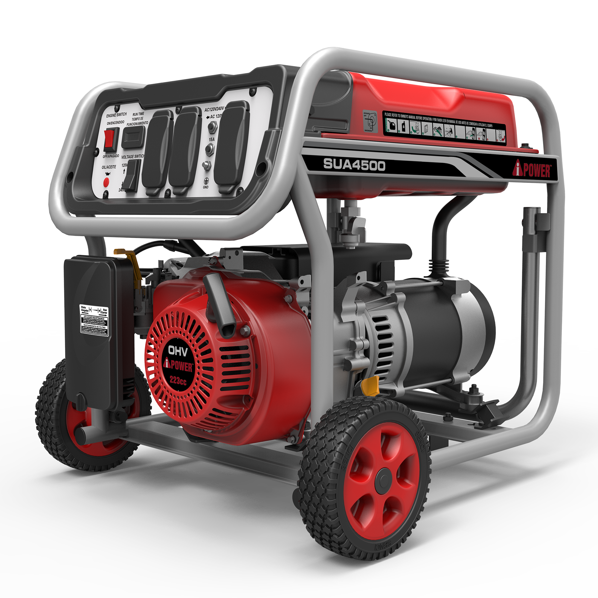 SUA4500 - 4500 Watt Portable Generator – AiPower Corp.