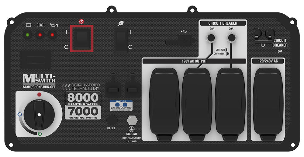 SUA8000iE - 8000 Watt Inverter Generator